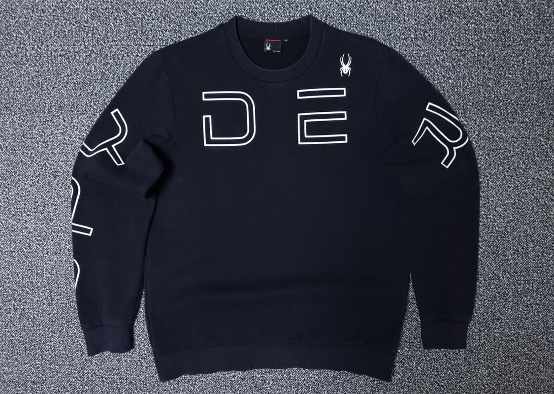 [무료배송][105]스파이더 남성용 기모 맨투맨 긴팔티 상품이미지1