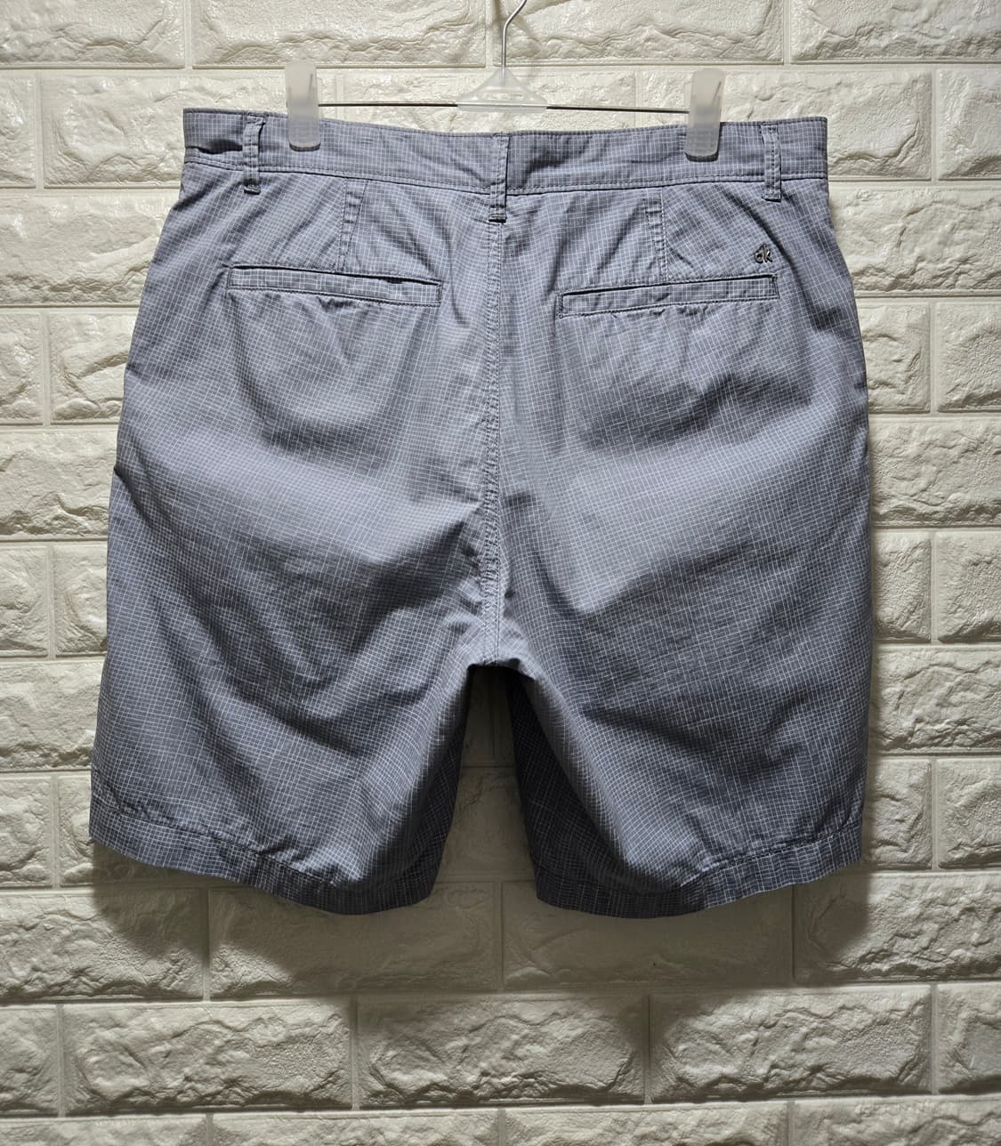 캘빈클라인 체크 치노 반바지 면 반바지 31~32 상품이미지4