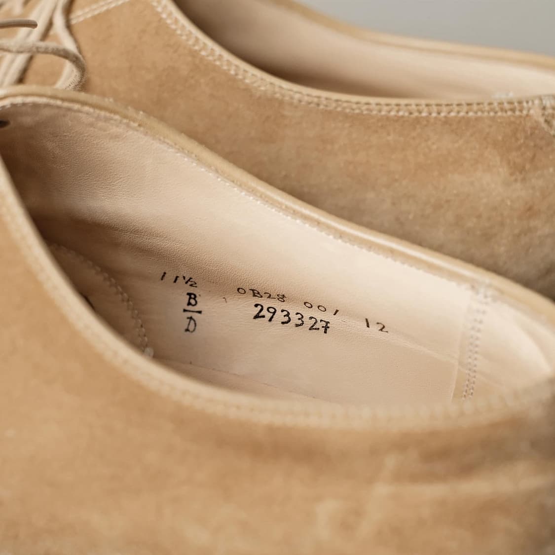 알든 29332F 언라인드 스웨이드 더비 11.5D 상품이미지8