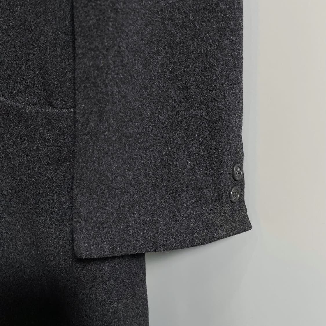 지아니니 베르사체 더블 울 캐시미어 블랜드 코트 상품이미지4