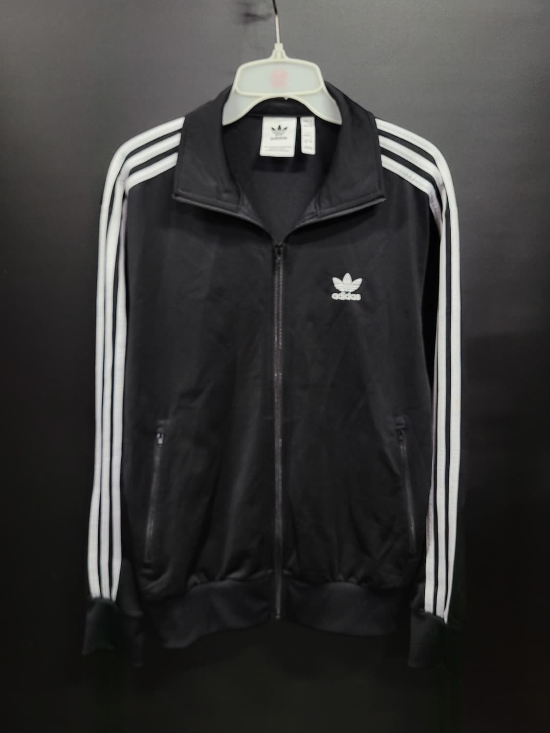 아디다스 불꽃 파이어버드 검흰 트랙탑 져지  상품이미지1