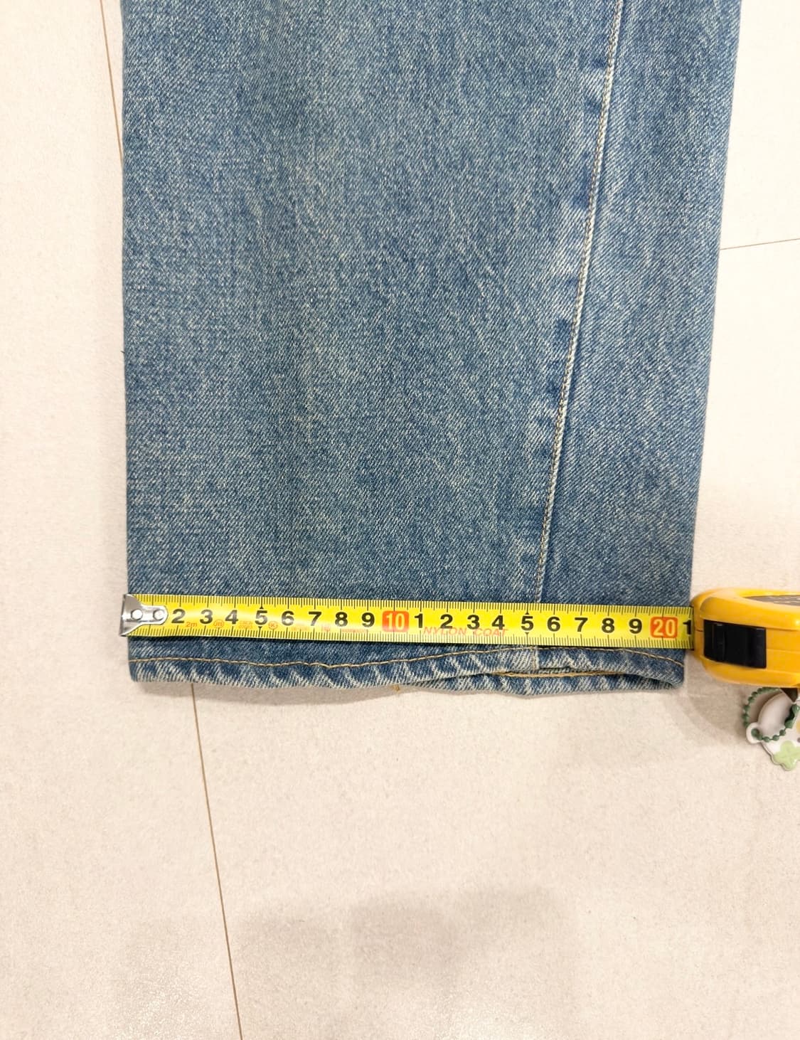 [30]23SS 캡틴선샤인 5p 데님 팬츠 인디고 유즈드 워시 상품이미지8