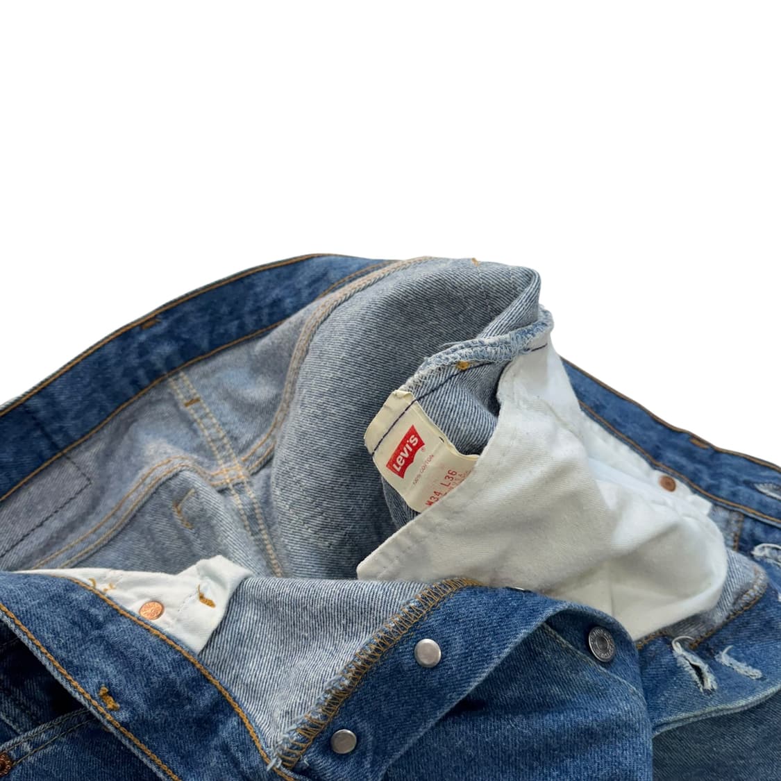[31.5] 90's 리바이스 501-0000 데님 USA [lv1100 상품이미지4