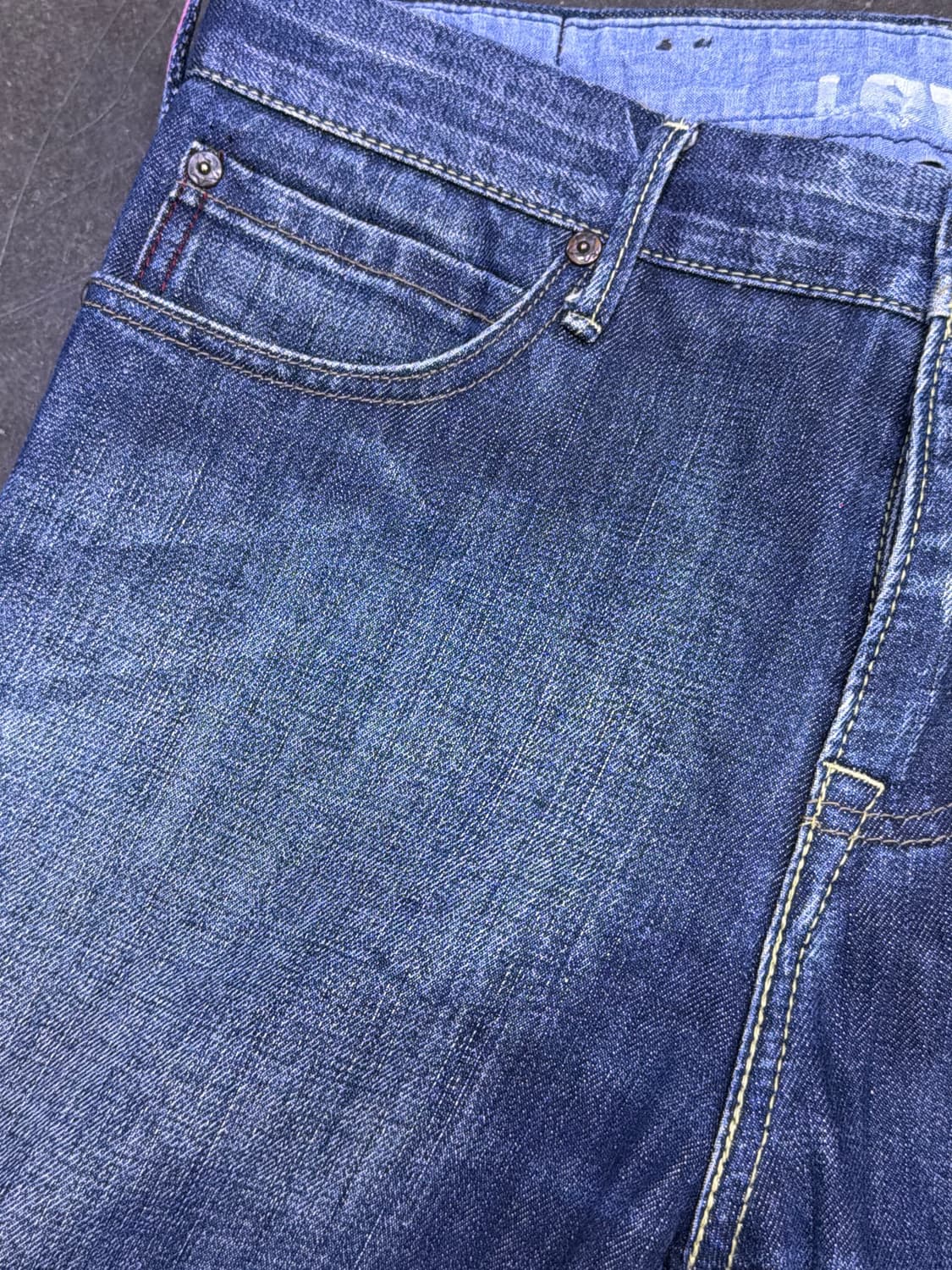 리바이스 빈티지 인디고 워싱 스트레이트핏 데님팬츠 32 상품이미지4