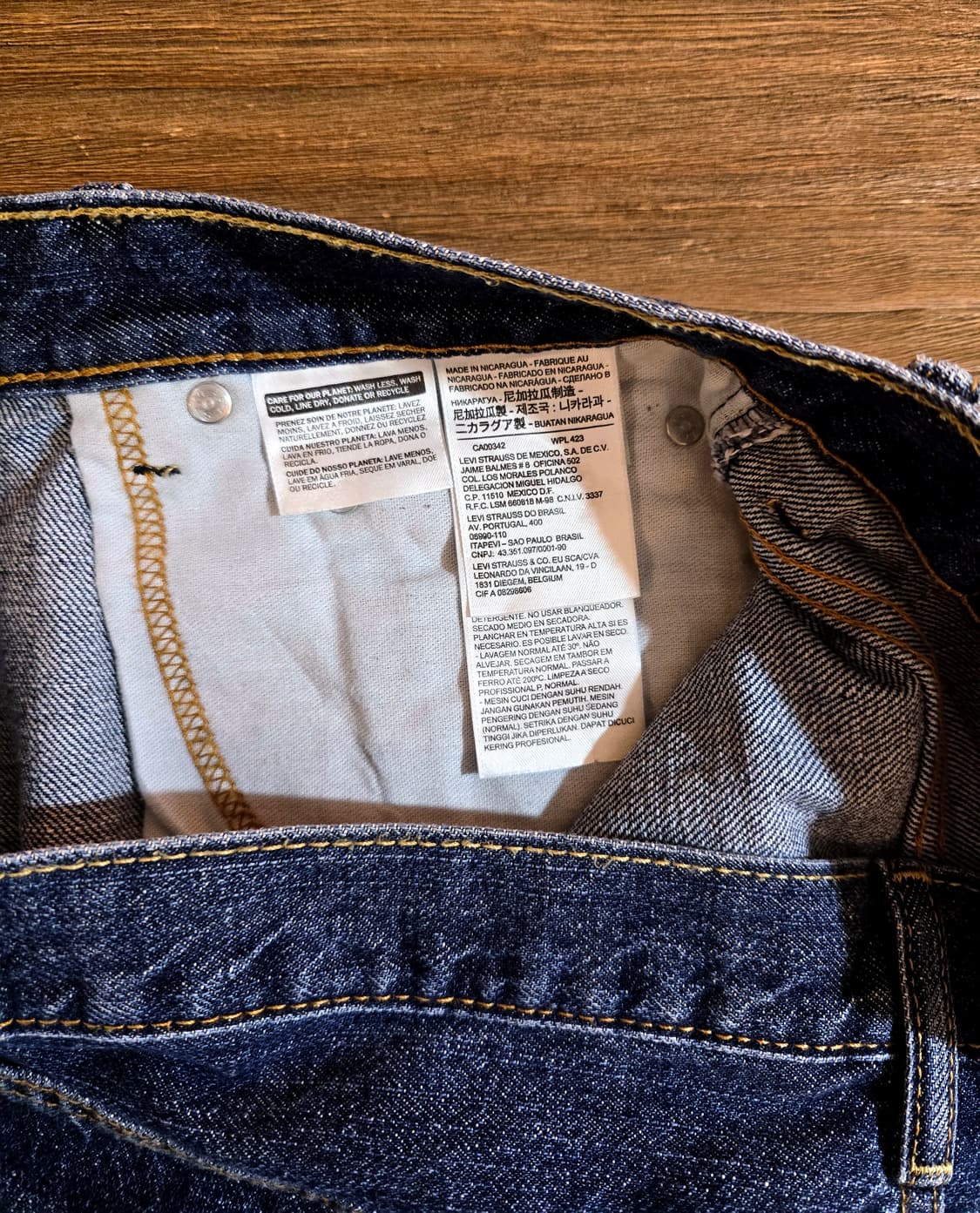 리바이스 550 데님 쇼츠 (Levis Denim Short) 상품이미지5