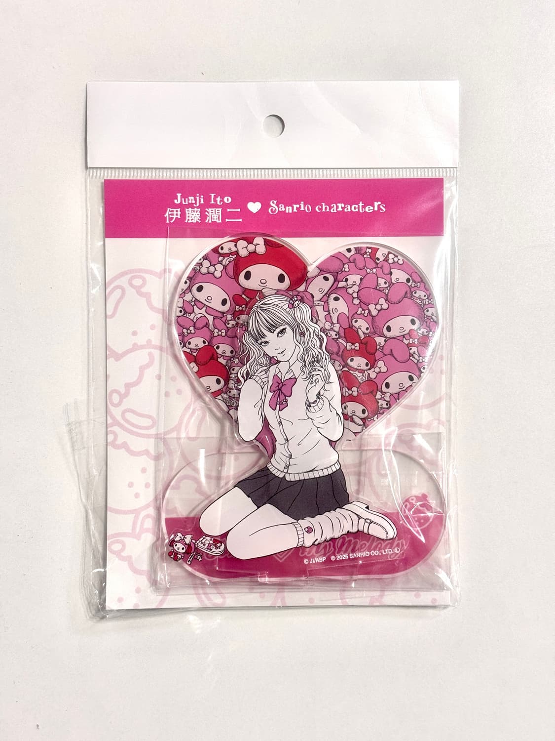 이토준지 산리오 콜라보 팝업 아크릴 스탠드 토미에 마이멜로디 상품이미지1