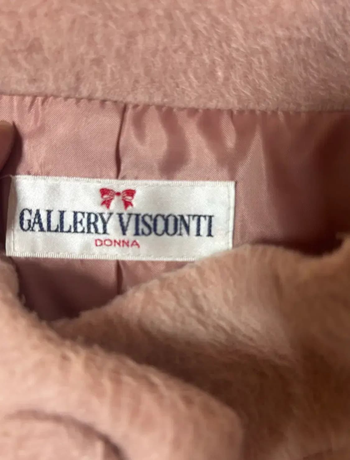 일브 메조피아노깔 갤러리비스콘티 리본 숏코트 자켓 라떼갸루 상품이미지6