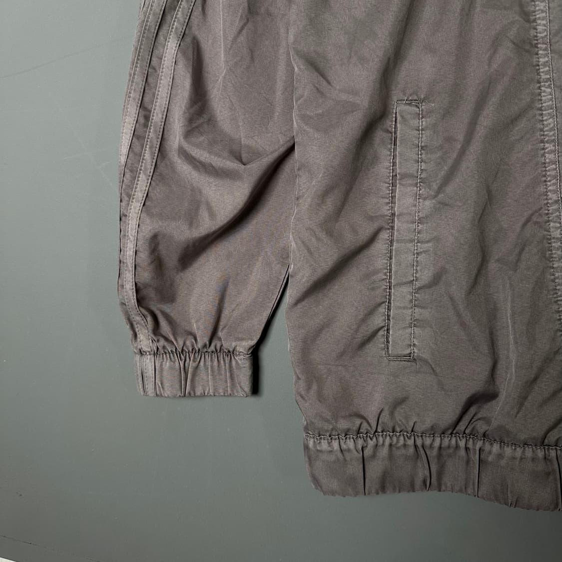 아디다스 워시 트랙자켓 아노락 바람막이 그레이 XL [013106] 상품이미지4