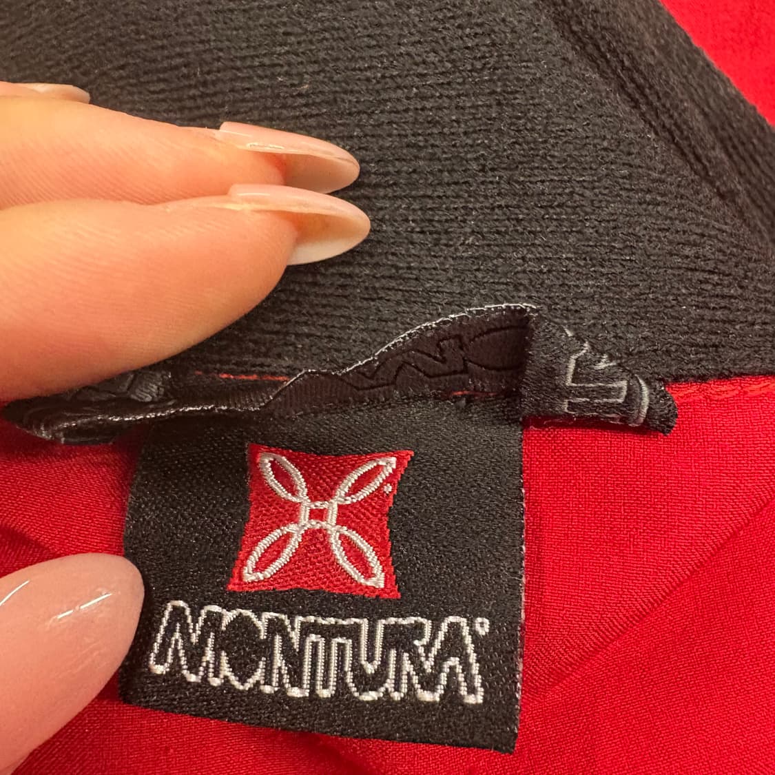 [정품/L] 몬츄라 바람막이 집업 자켓 레드 b8 상품이미지6