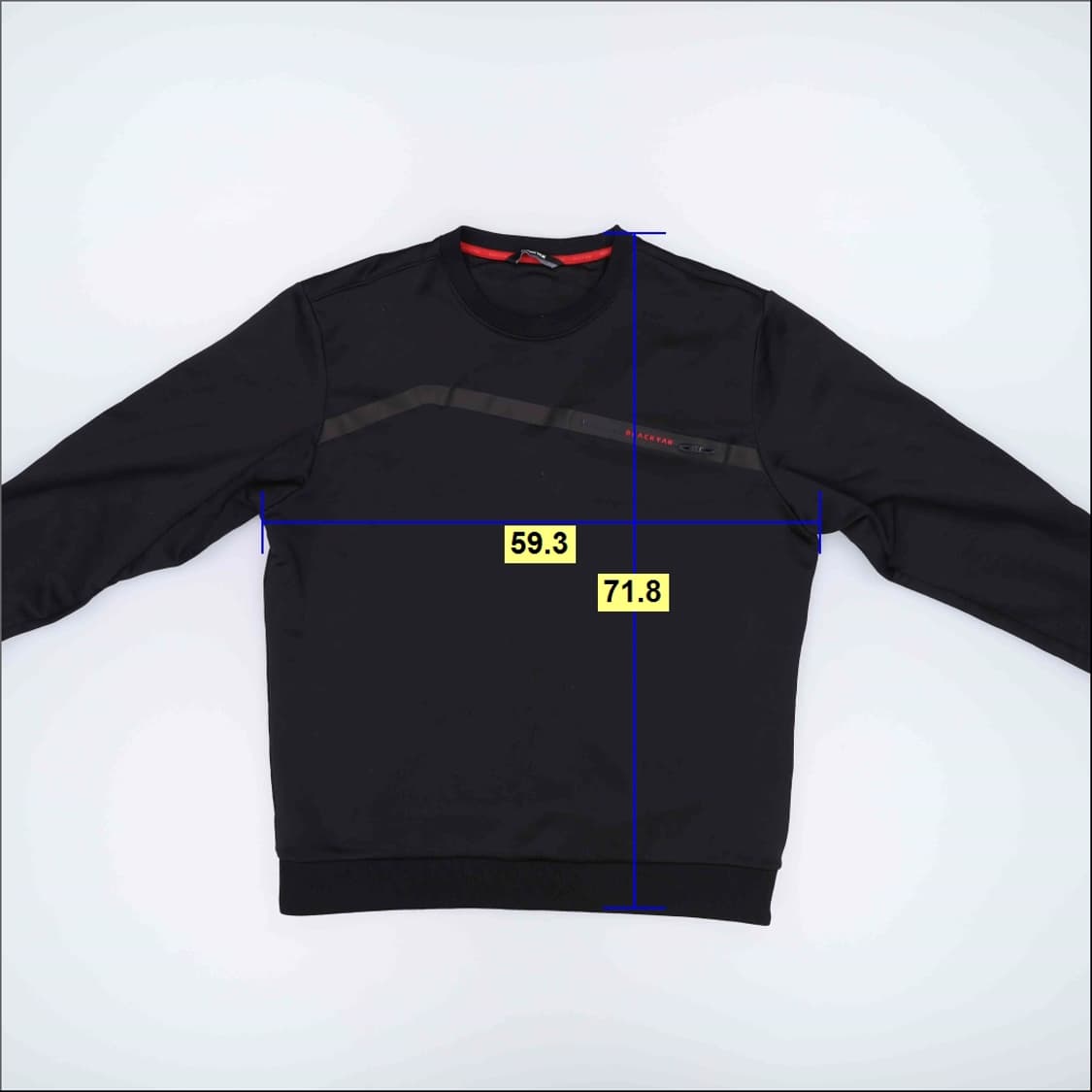 110 블랙야크 블랙 맨투맨 0415H1 상품이미지5