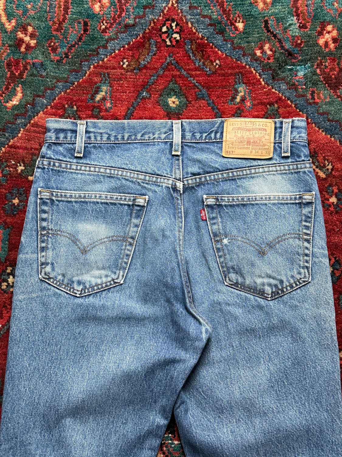 90's USA Made 빈티지 리바이스 517 부츠컷 상품이미지6