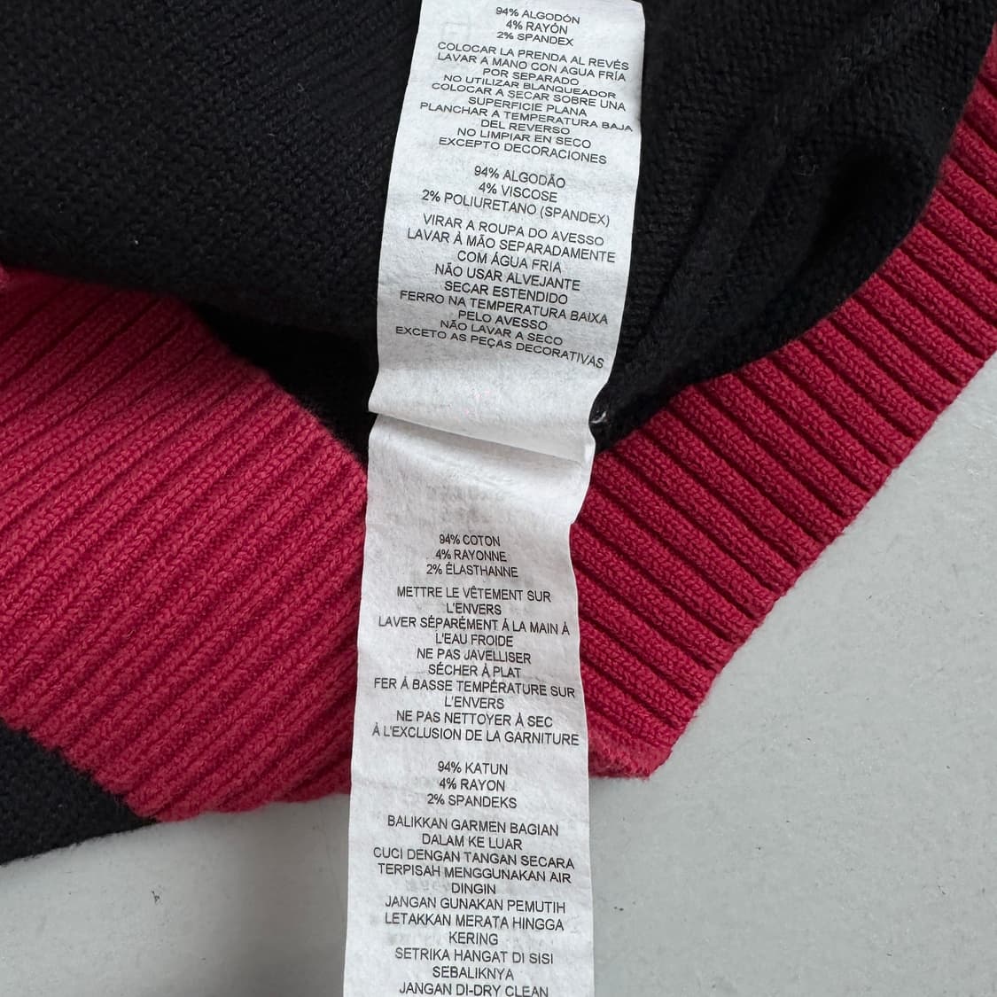 아르마니 익스체인지 하이넥 니트집업 상품이미지7