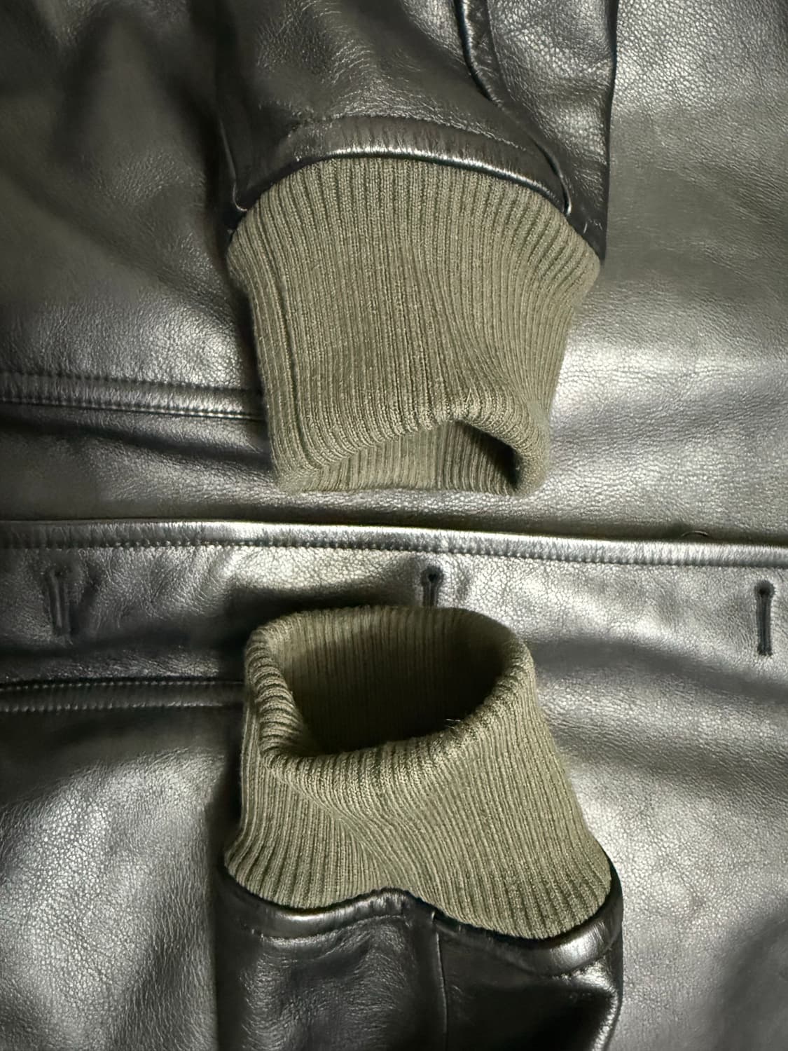 애프터프레이 A-1 레더자켓 상품이미지8