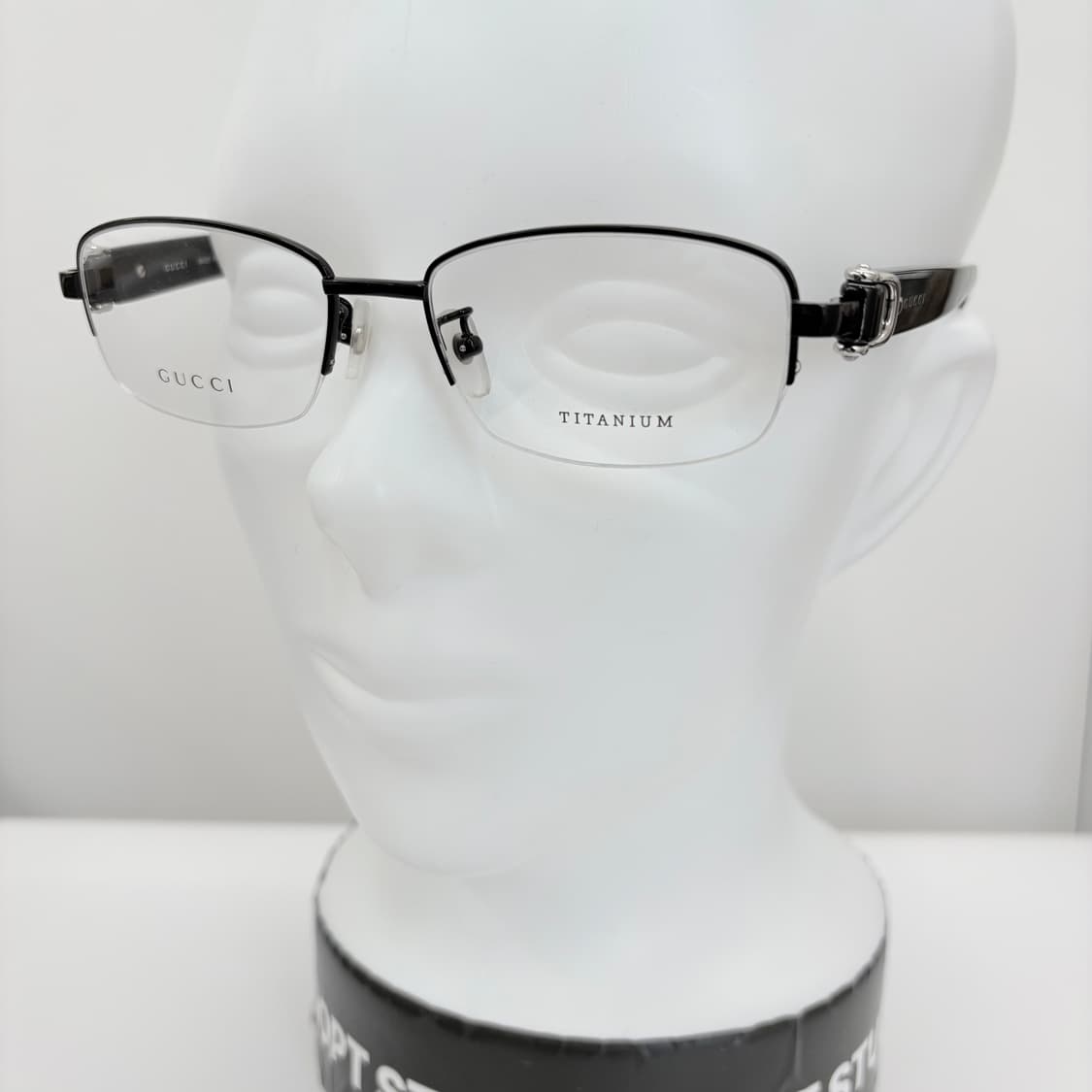 GUCCI 구찌 버클 블랙 반무테 상품이미지8