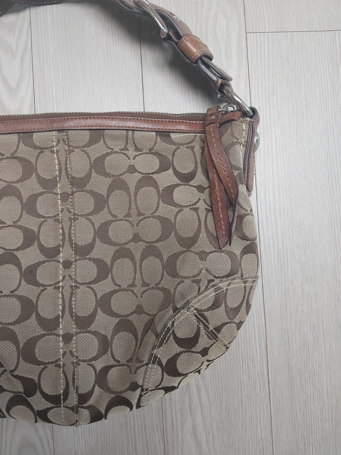 코치 빈티지 소호 캔버스 호보백 상품이미지2