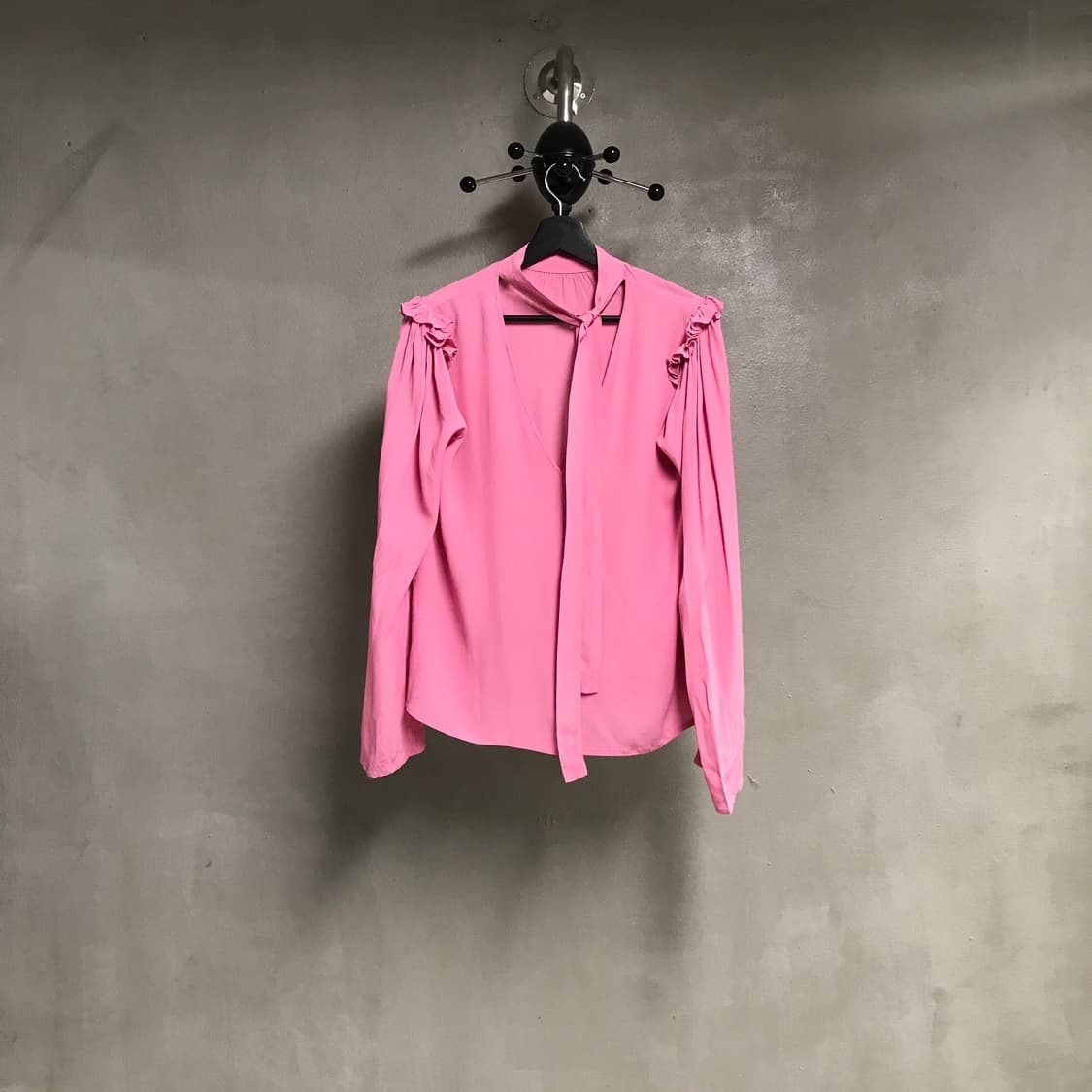 MSGM 실크 혼방 블라우스 핑크 40(W) 상품이미지1