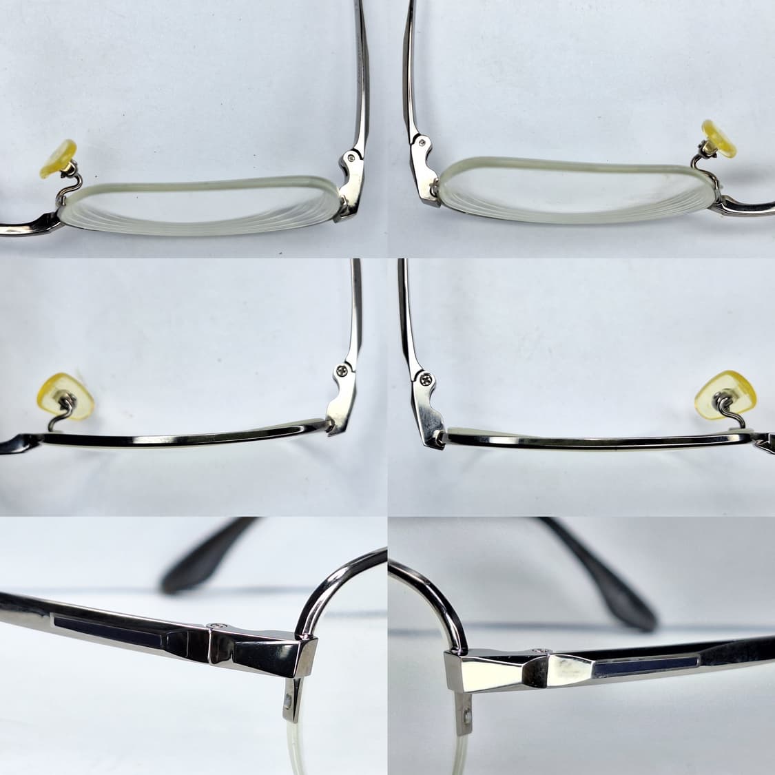 Vainqueur VA-1004 티타늄 이온도금 비즈니스 반무테 안경테 상품이미지7