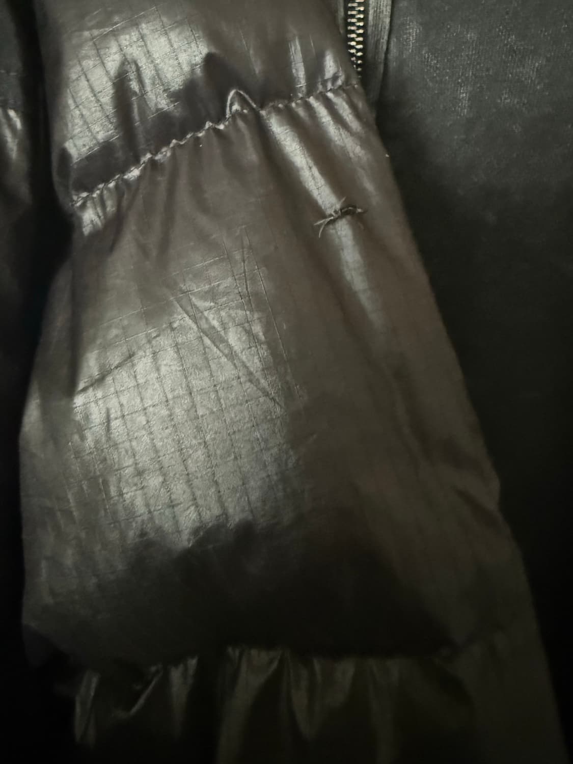 노스페이스 노벨티 눕시 패딩 블랙 L100 상품이미지3