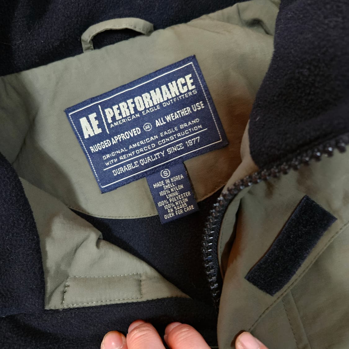 아메리칸이글 아웃피터스 고프코어 기모 바람막이 점퍼  상품이미지9