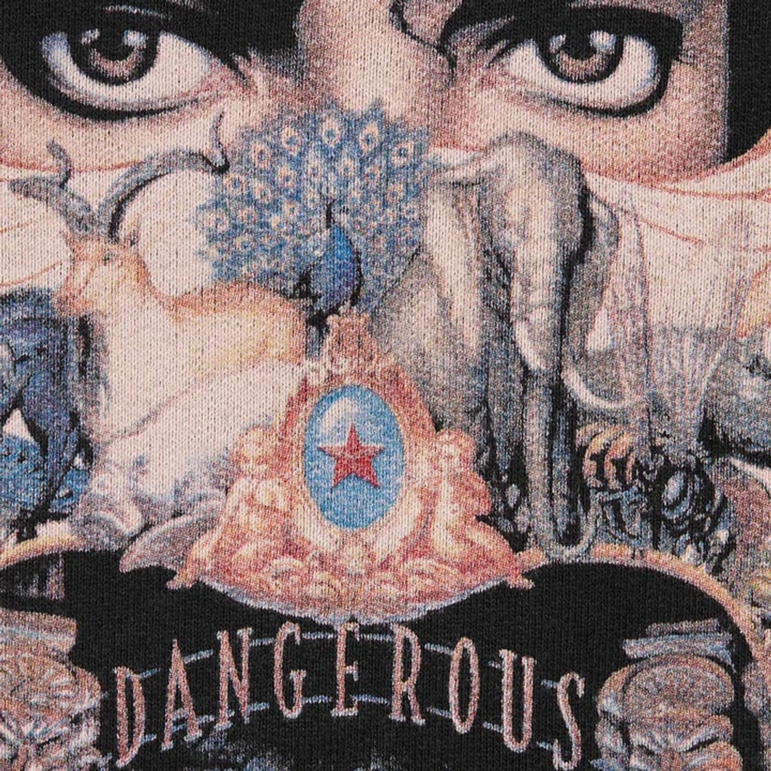 [XL] 슈프림 x 마이클 잭슨 집업 후드 블랙 (네이비 L 교환 가능) 상품이미지2