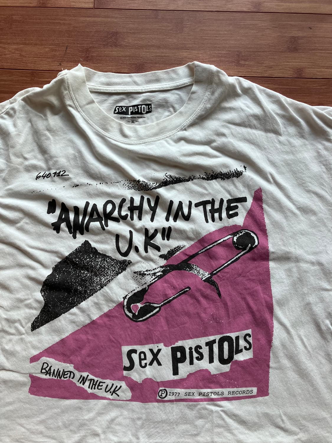 섹스 피스톨즈 굿즈 티셔츠 상품이미지1