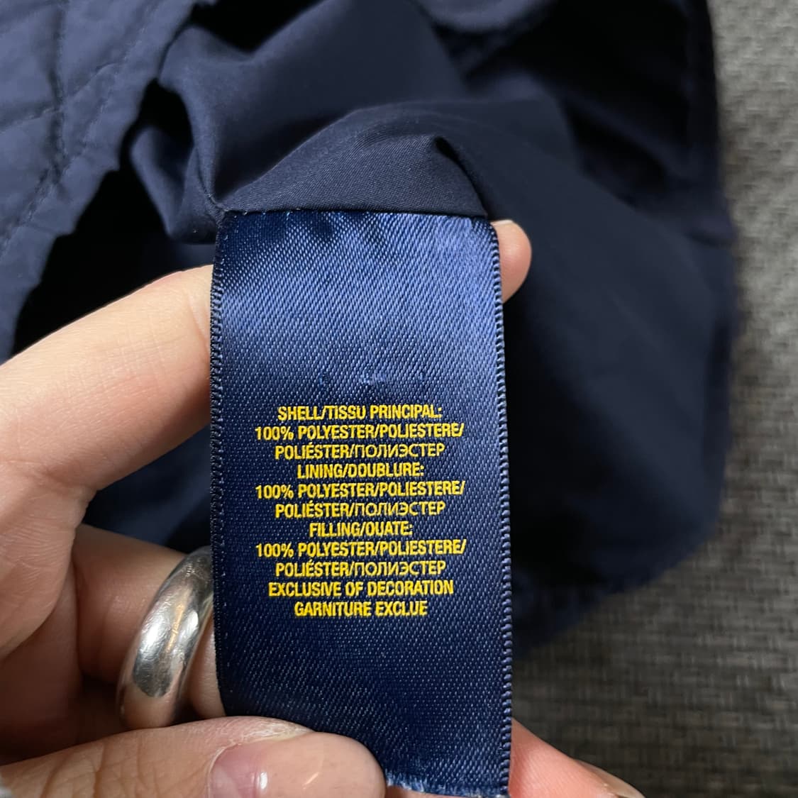 폴로랄프로렌 키즈 레드포니 네이비 퀼팅 경량 자켓 2 상품이미지7