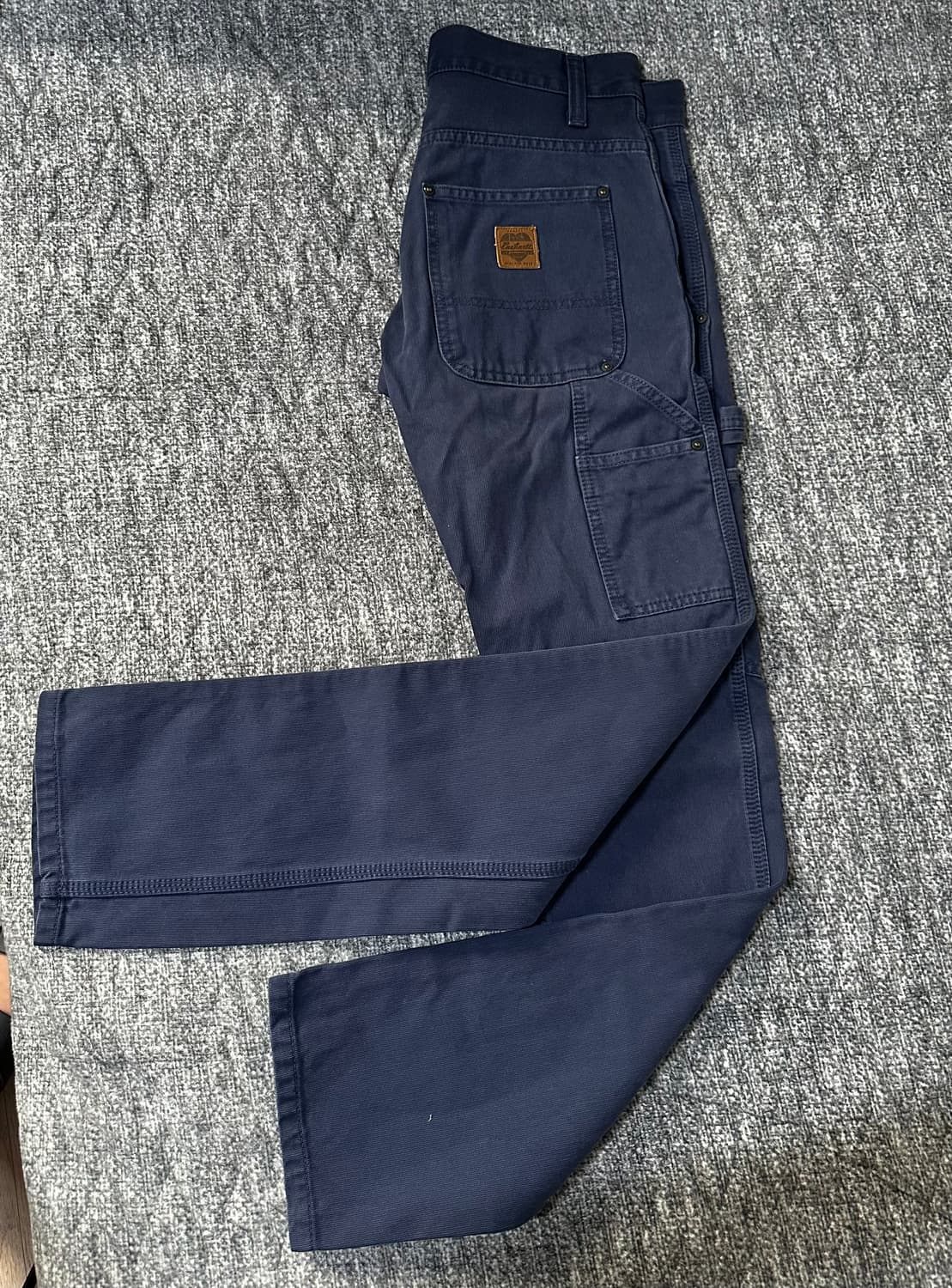 칼하트 네이비색 워크 팬츠 상품이미지2
