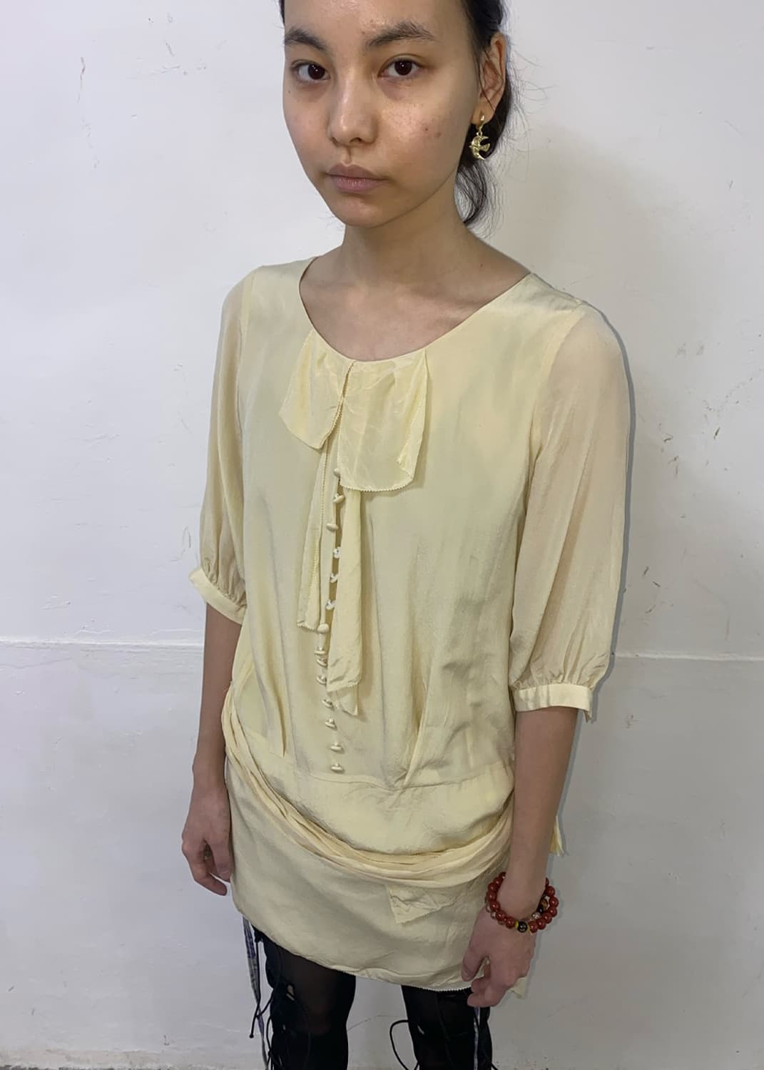 3.1 phillip Lim Draped Silk Dress 상품이미지7