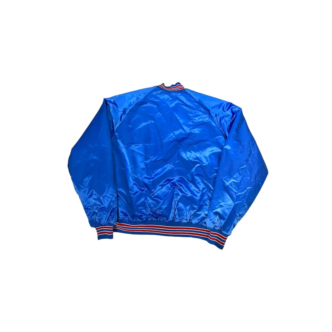 90s 빈티지 블루 봄버 자수 오버핏 자켓 XL 상품이미지6