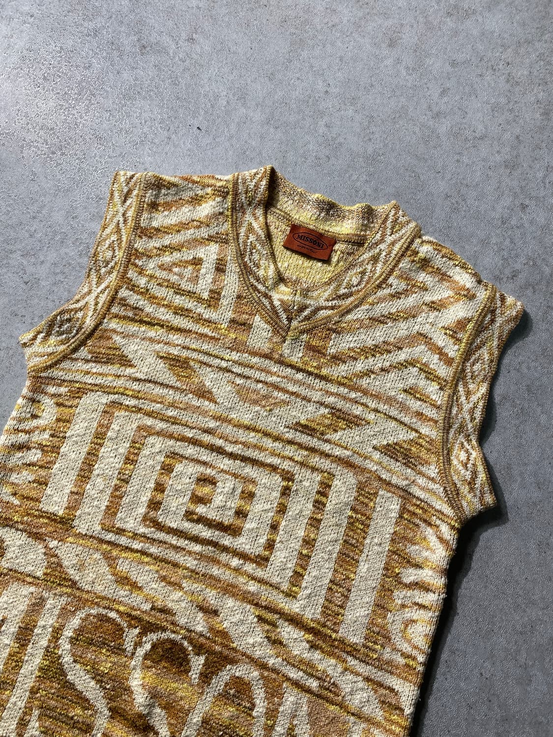 [M] 90s Missoni 미쏘니 이태리 메이드 에스닉 베스트 상품이미지2