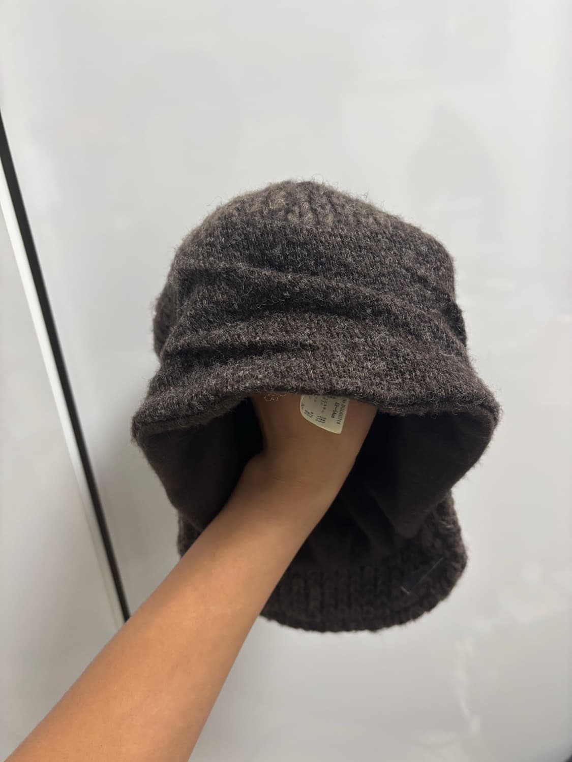 Ca4la 니트 드레이프 캡 상품이미지4