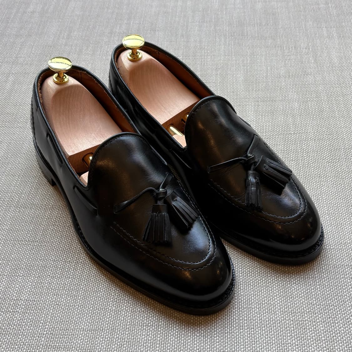 [7]USA Allen Edmonds Acheson 블랙 카프 태슬로퍼 상품이미지1