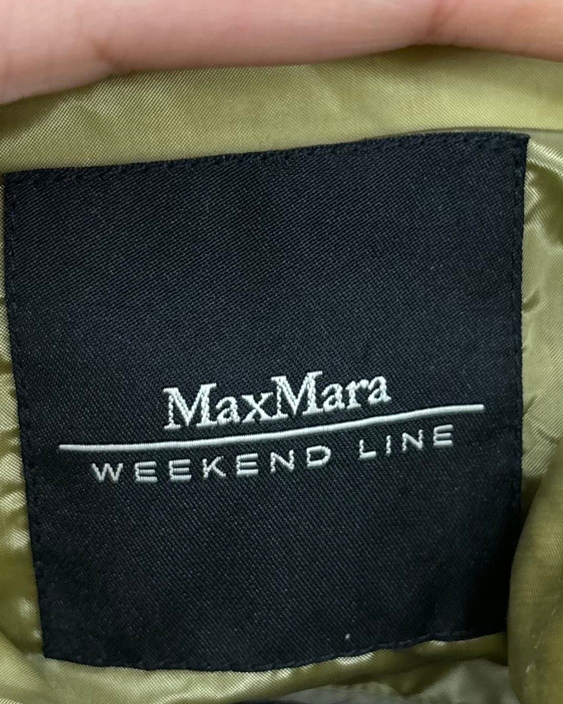 막스마라 위켄드 라인 골드 패딩 자켓 상품이미지7