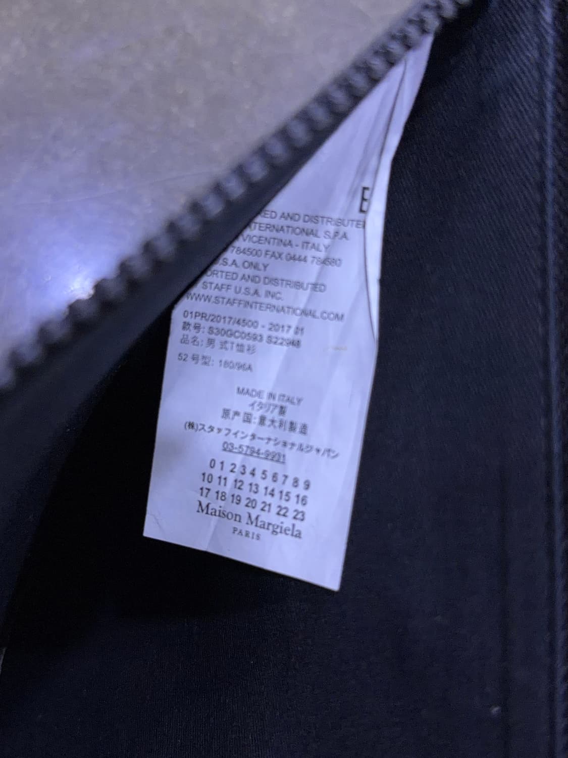 마르지엘라 클러치백 파우치 블랙 상품이미지6