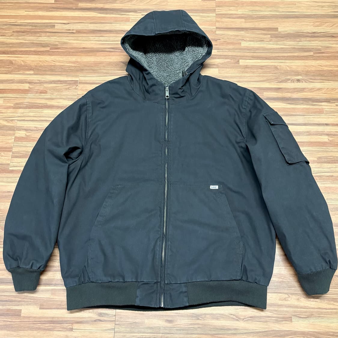 리 Lee 액티브 쉐르파 보아털 울프죠 시어링 워크 후드 자켓 xxl 상품이미지1