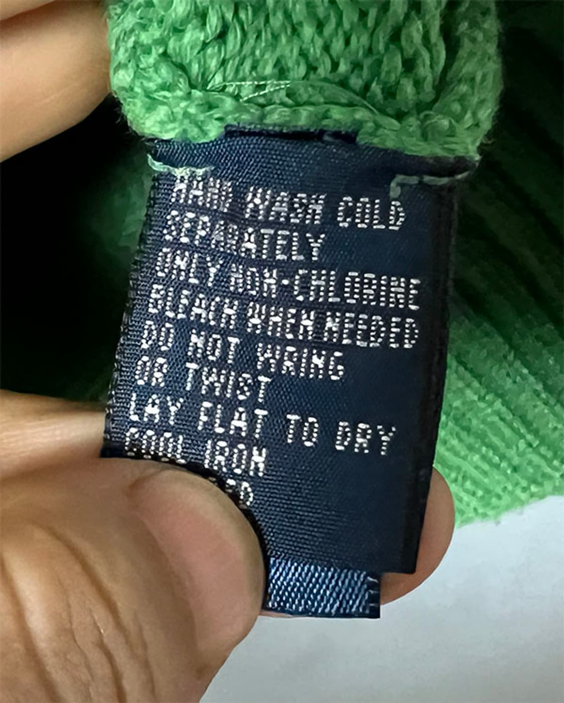 POLO 폴로 남자 반집업 니트 코튼 캐주얼 L 100 상품이미지5