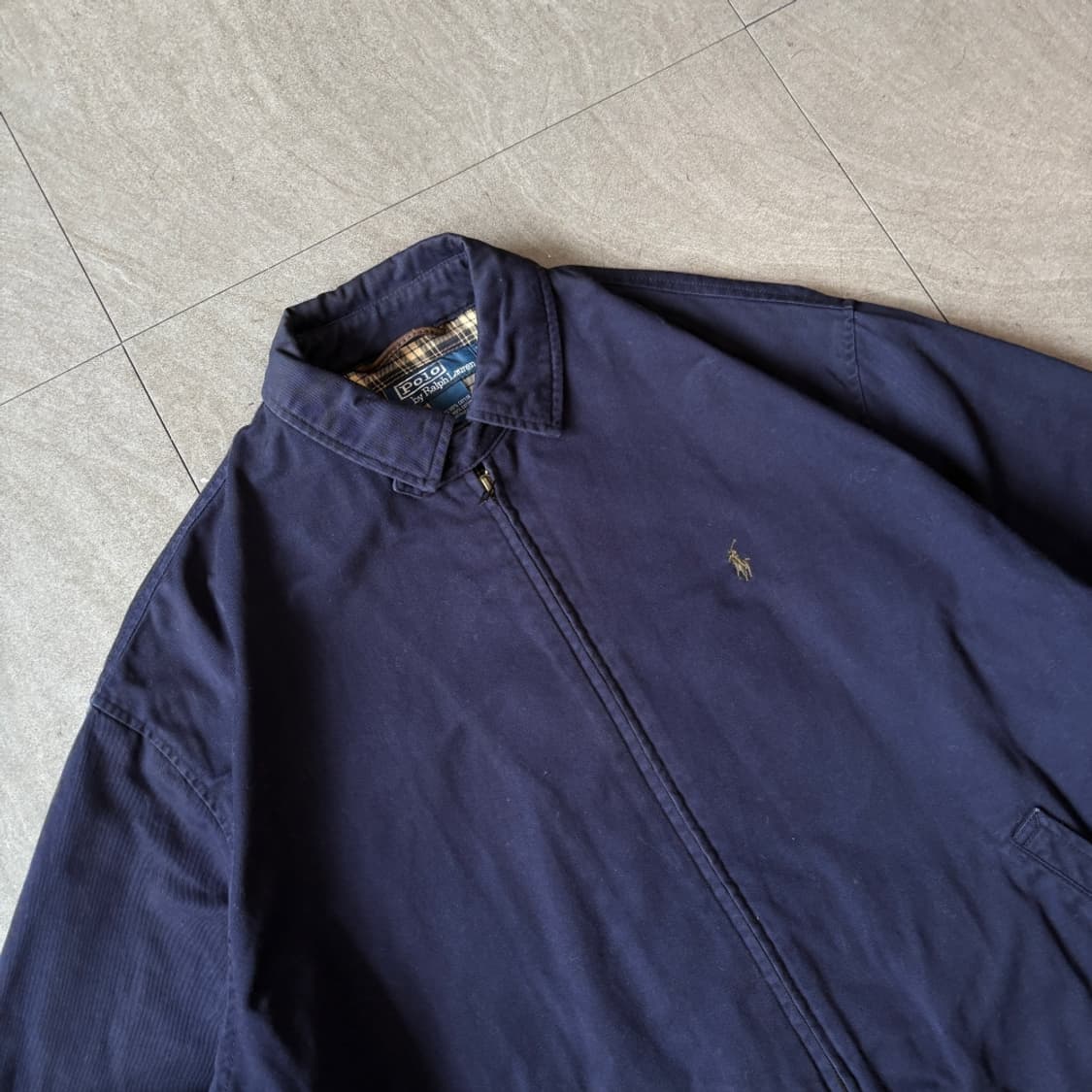 폴로 정품 네이비 스윙톱 자켓 상품이미지2