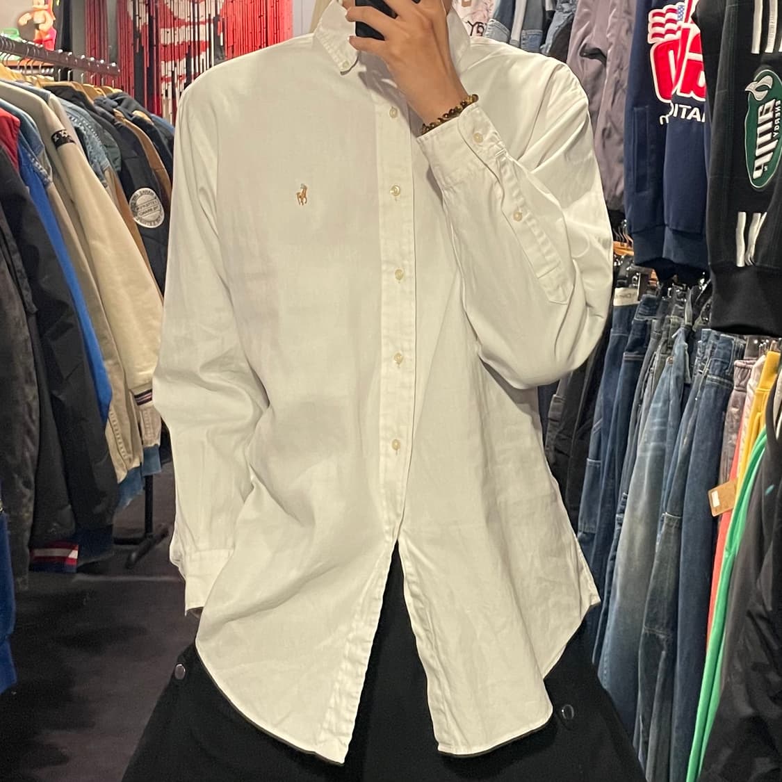 [IM] Polo 폴로 화이트셔츠 상품이미지2