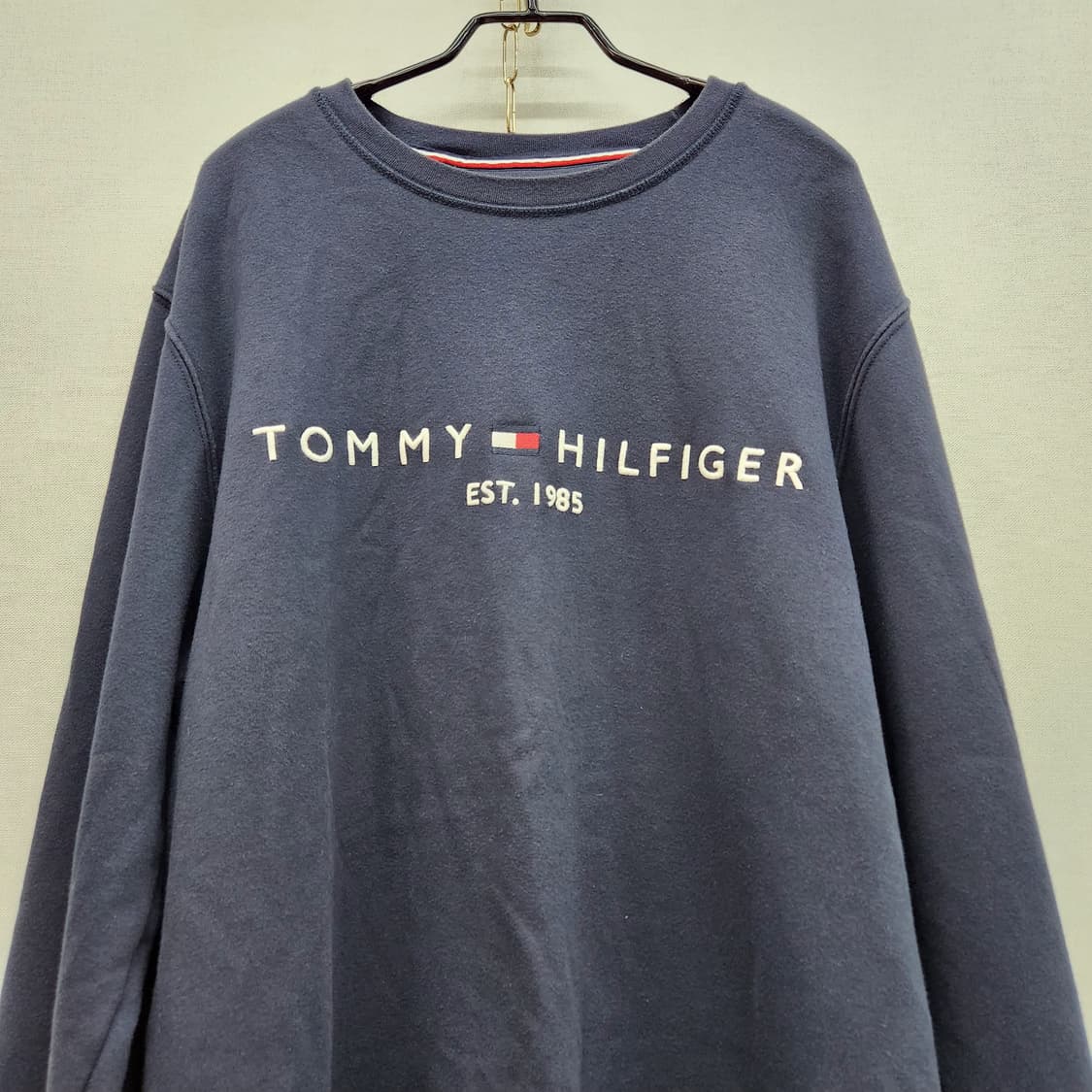 타미힐피고 빅로고 맨투맨 XL(XL) 상품이미지2