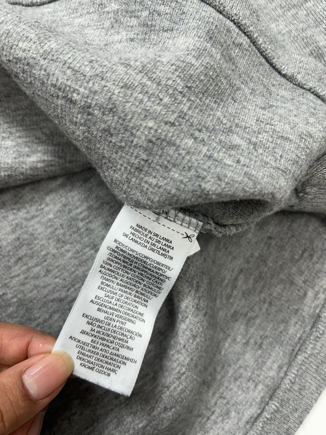 폴로 랄프로렌 그레이 하프집업 L 상품이미지9