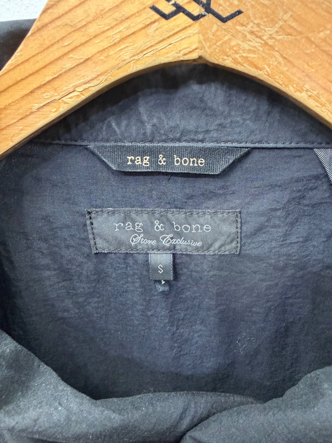 정품) rag & bone 랩앤본 오버핏 롱 바람막이 자켓 S 상품이미지7