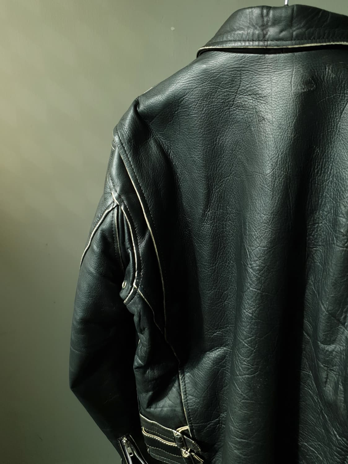 AMERICAN NOSTALGIA single leather jk 상품이미지8