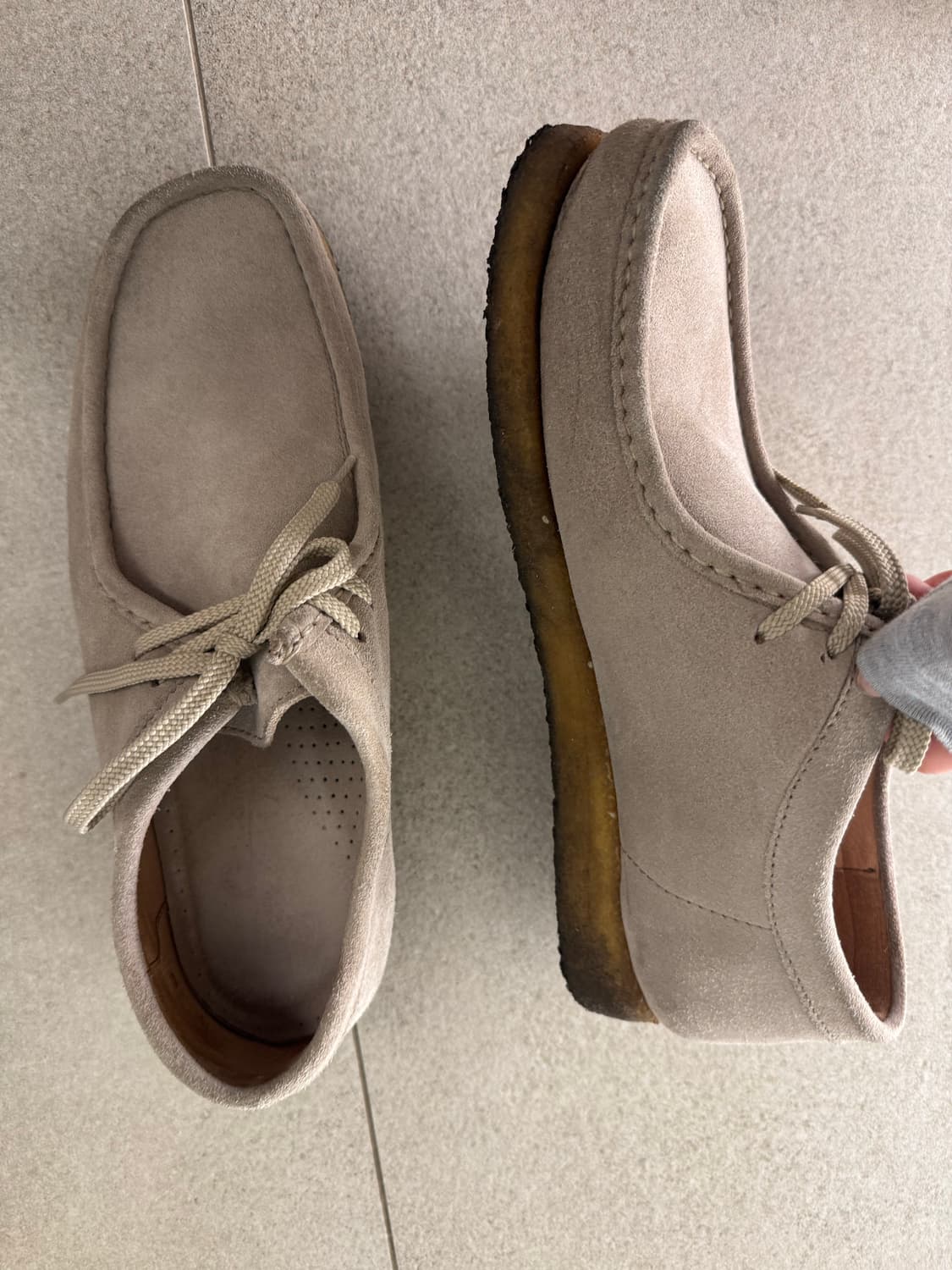 세바고 스웨이드 모카신 베이지 280mm  상품이미지4