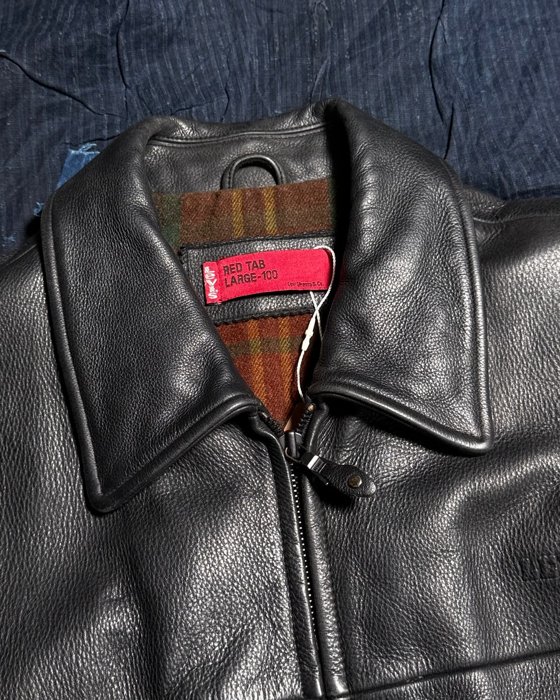 90-00‘s 리바이스 카우하이드 카코트 L 상품이미지2