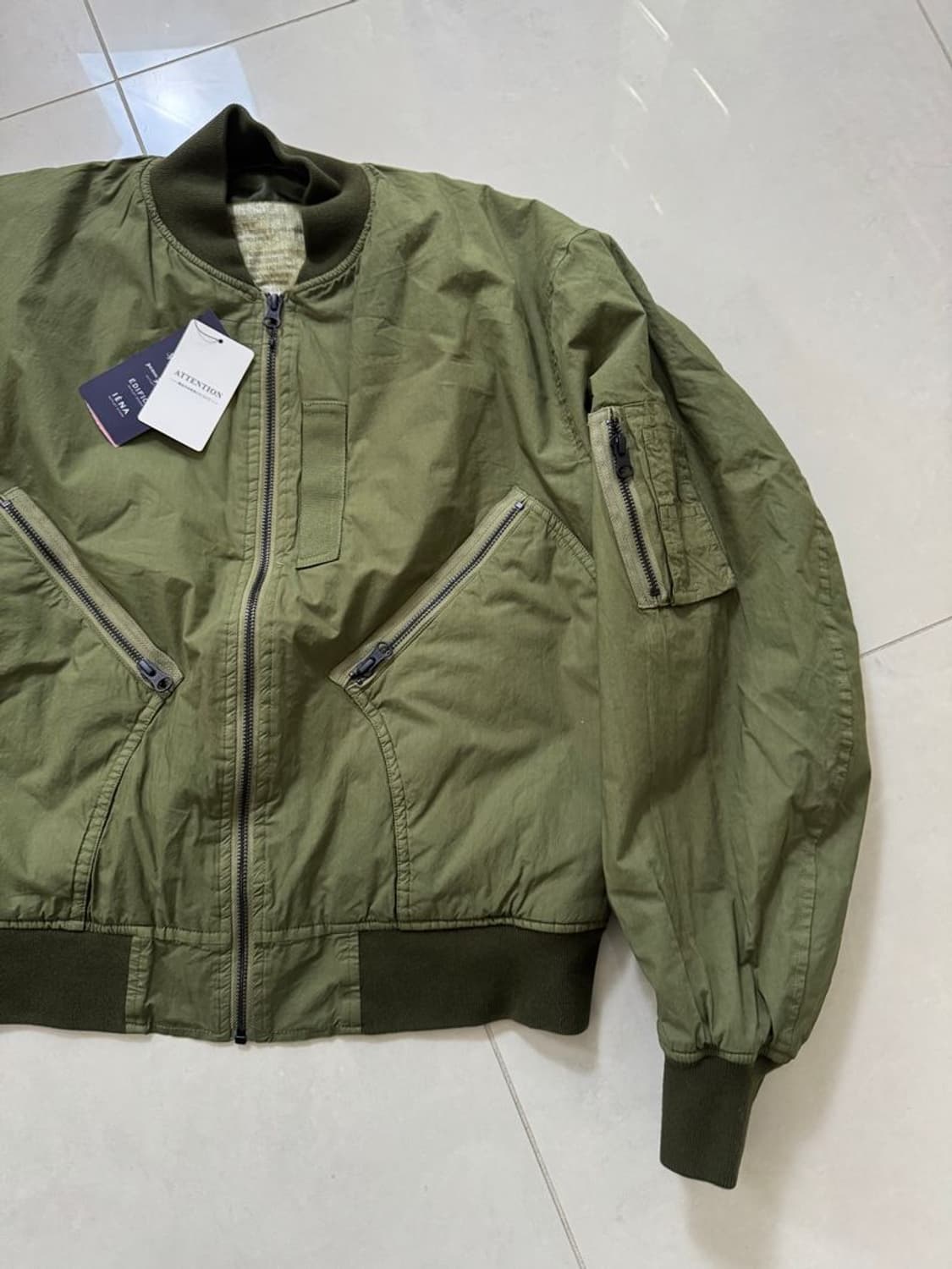 DYED TEST MA-1  상품이미지5