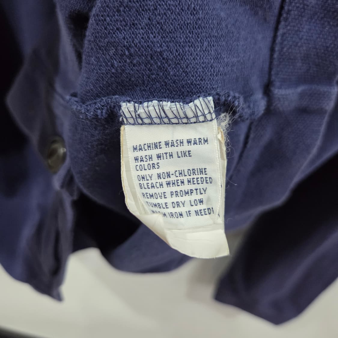 폴로랄프로렌 코튼 네이비 가디건 L 상품이미지4