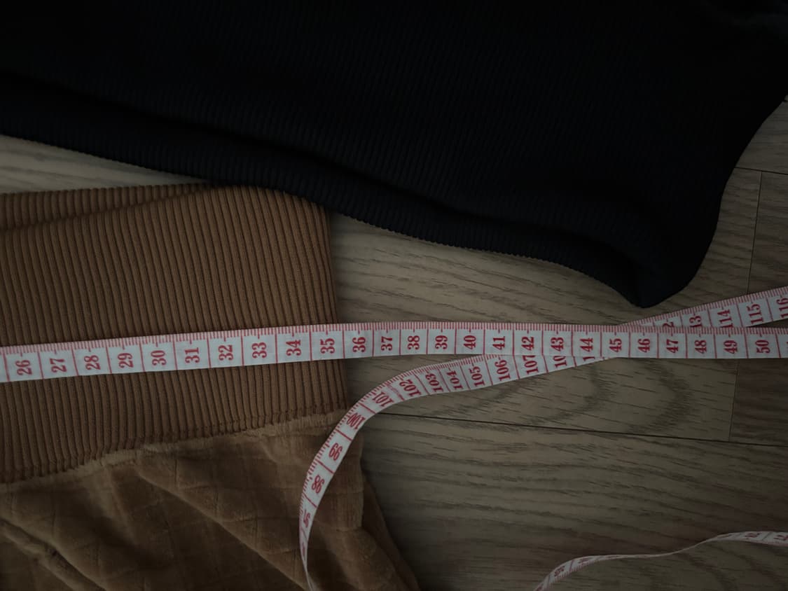 일회착  나이키 벨루어 벨벳 코듀로이 골덴 반크롭카라티 조거팬츠세트m 상품이미지8