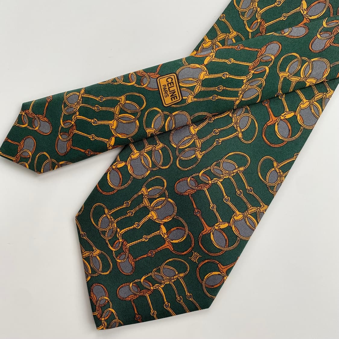 셀린느(celine) 심플로고 정품 명품넥타이 상품이미지1