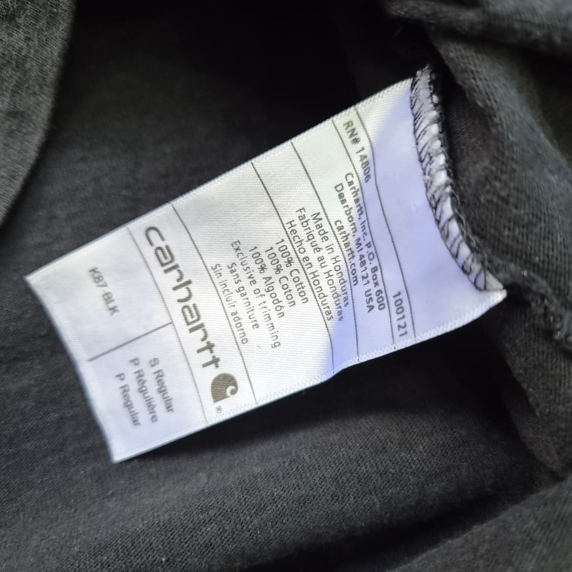 100) 칼하트 포켓 반팔티 반팔티셔츠 워크웨어 아메카지 상품이미지5