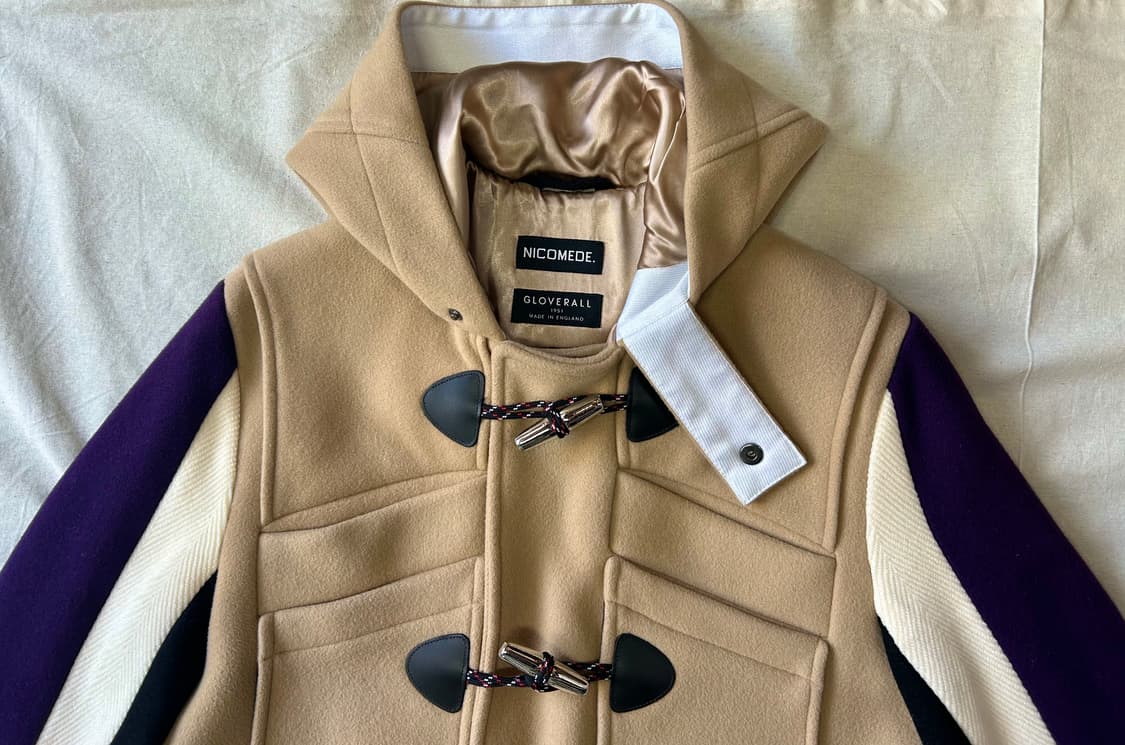 Gloverall × Nicomede 콜라보 더플 코트 상품이미지2